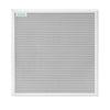 Microphone de plafond carré Shure MXA902W-S-60CM avec haut-parleur - Blanc