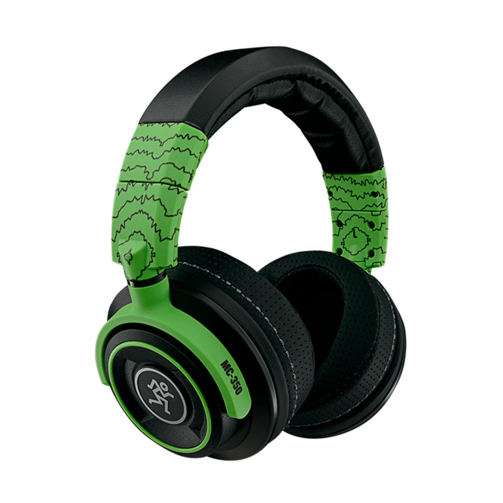 Mackie MC-350 Green Lightning Limited Edition Professional Closed-Back Headphones