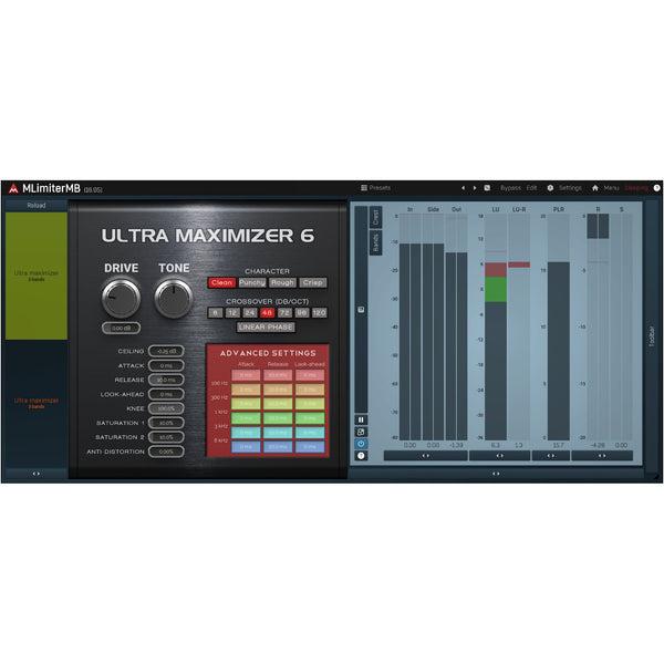 Melda MLimiterMB - Limiteur et maximiseur multibande ultime 