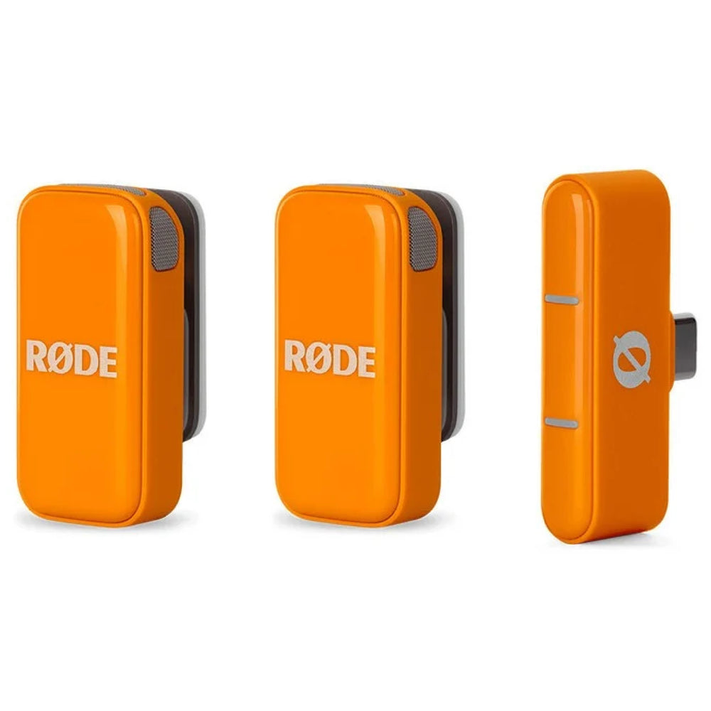 Rode Kit Micro Double sans Fil Ultra-Compact USB-C Orange