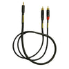 Mogami Gold 3.5mm Stereo Mini to Dual RCA Cable - 20 ft (6.1 m)