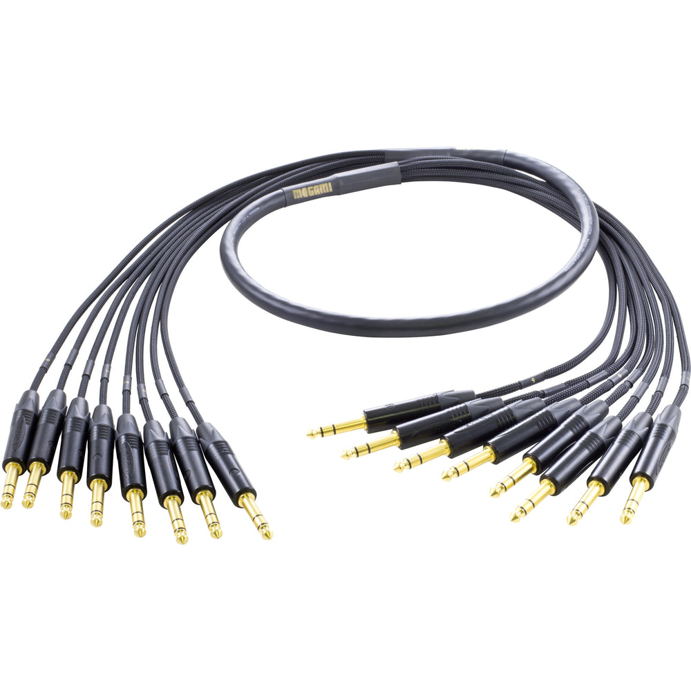 Mogami Gold 8-Channel 1/4" TRS to 1/4" TRS Audio Cable - 20 ft (6.1 m)