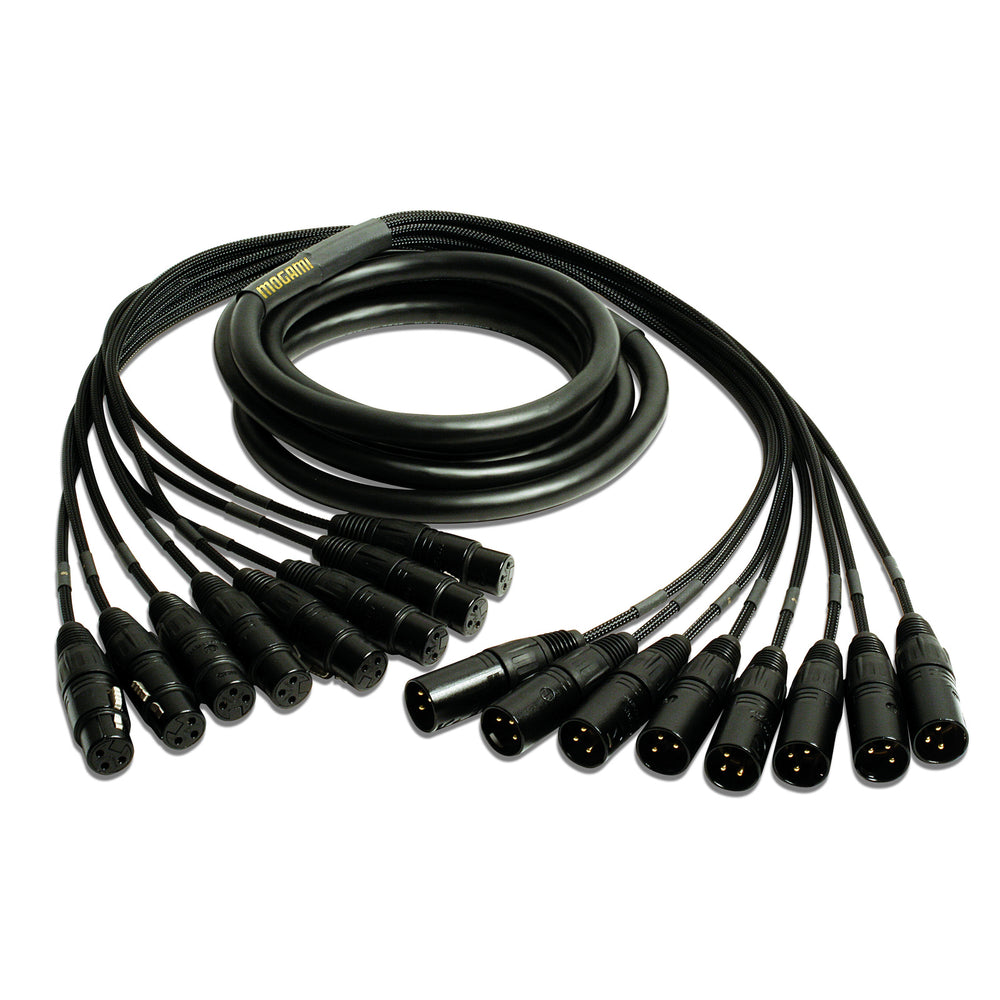 Mogami Gold 8-Channel XLR Male to XLR Female Audio Cable - 5 ft (1.5 m)