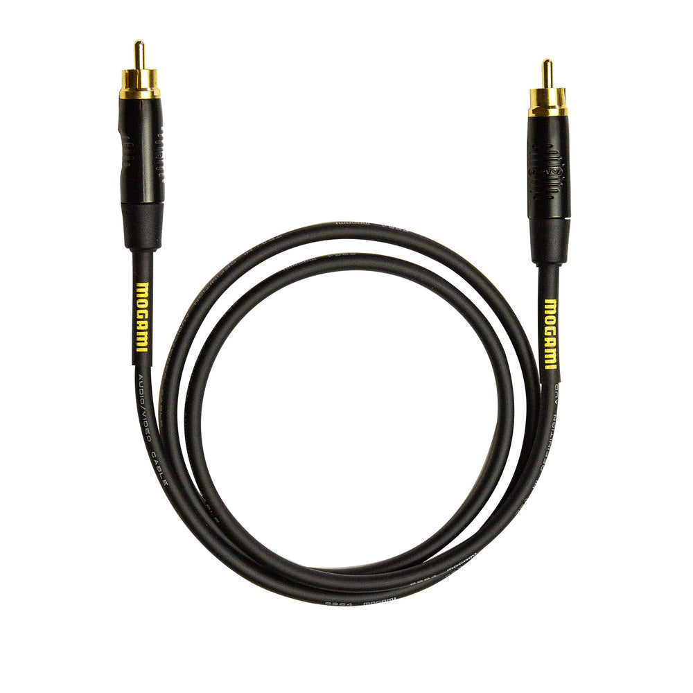 Mogami Gold RCA to RCA Audio Cable - 12 ft (3.7 m)