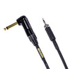 Mogami Gold Wireless Beltpack Cable for Sennheiser, Right-Angle 1/4" TS - 24 ft (7.3 m)