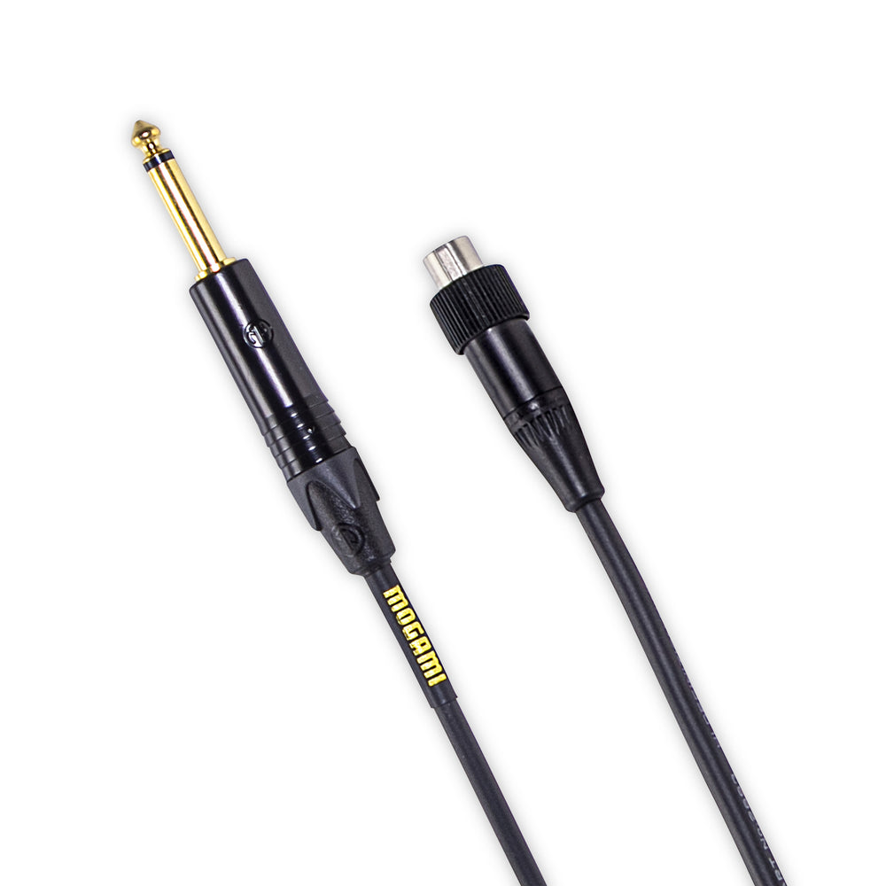 Mogami Gold Wireless Beltpack Cable for Shure, 1/4" TS - 30 ft (9.1 m)