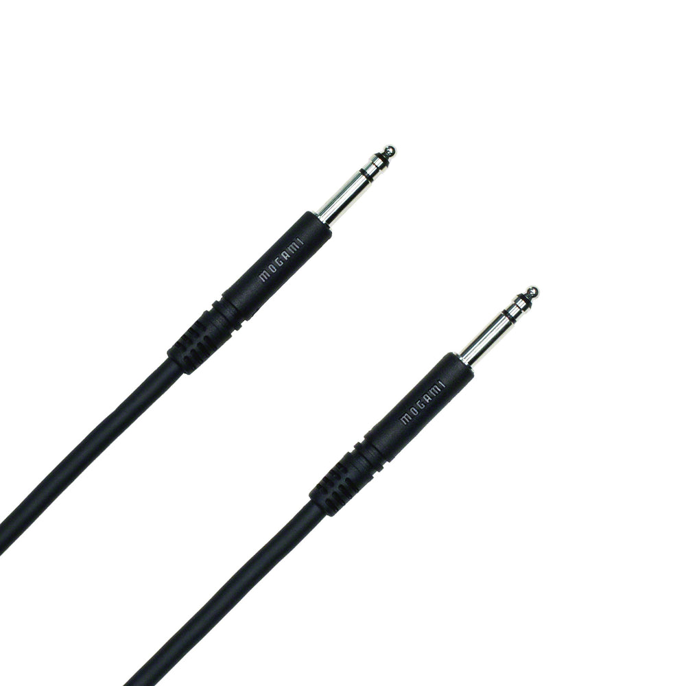 Mogami TT Bantam Patch Cord, Black - 72" (183 cm)
