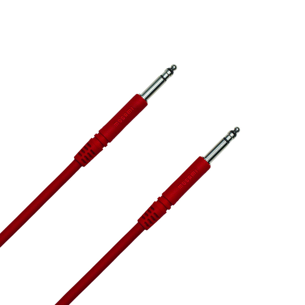 Mogami TT Bantam Patch Cord, Red - 72" (183 cm)