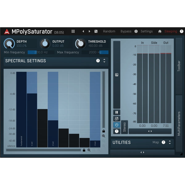 Melda MPolySaturator – Un plugin unique de saturation spectrale