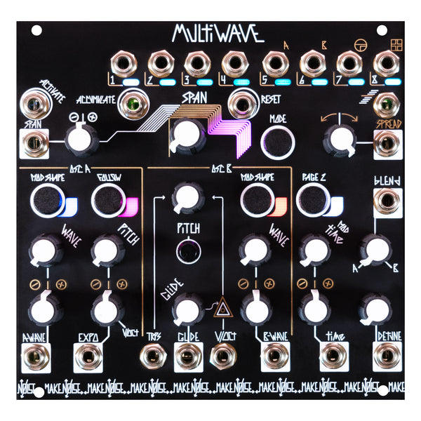 Make Noise MultiWAVE - 8-Channel Dual Wavetable Oscillator