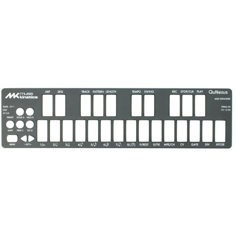 Muse Kinetics QuNexus Galaxy - MPE MIDI-CV Keyboard Control