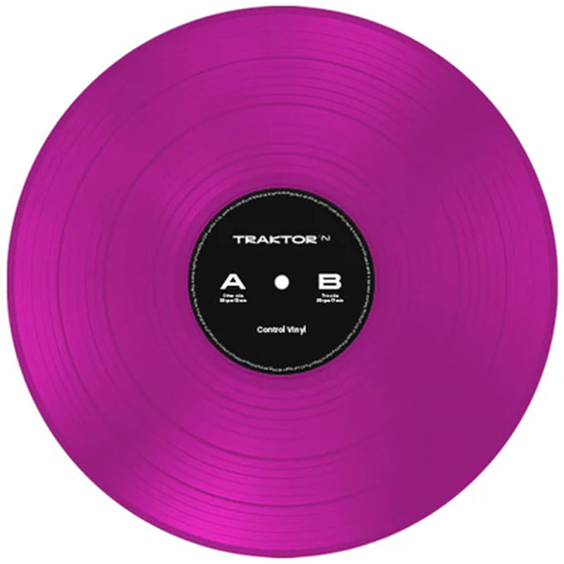 Native Instruments Traktor Control Vinyl Neon Pink Clear