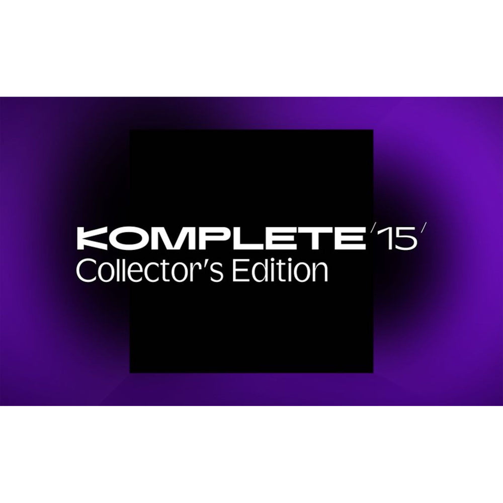 Native Instruments Komplete 15 Collectors Edition Upgrade From Komplete Ultimate