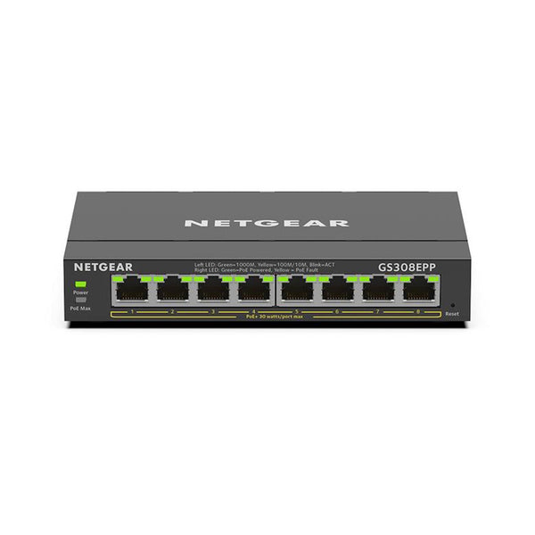 Netgear 8-Port Gigabit Plus Switch With POE+ 123W