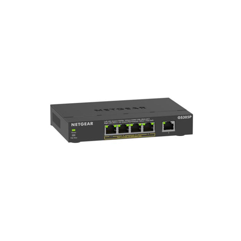 Netgear GS305P-200NAS - 5 Port Gigabit POE Switch