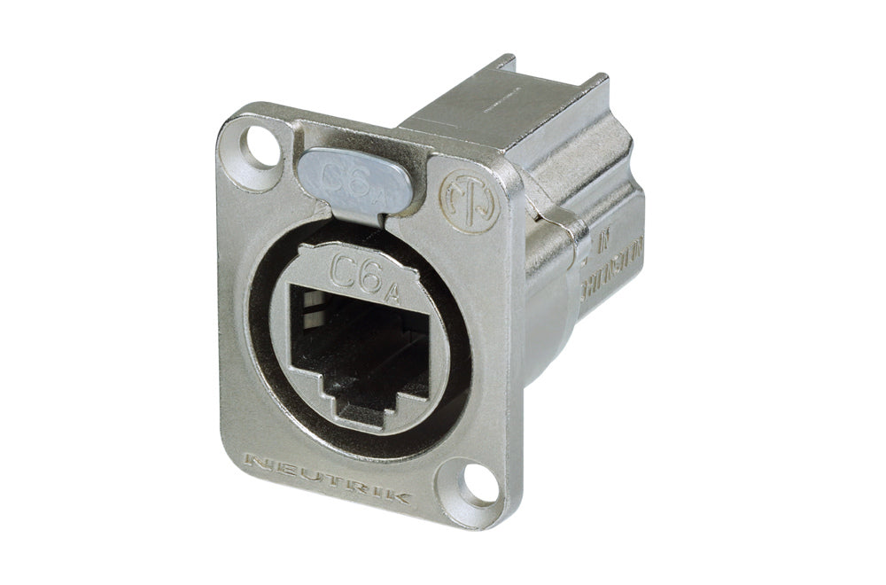 Neutrik RJ45 Female Nickel Jack Cat6A - Shielded &