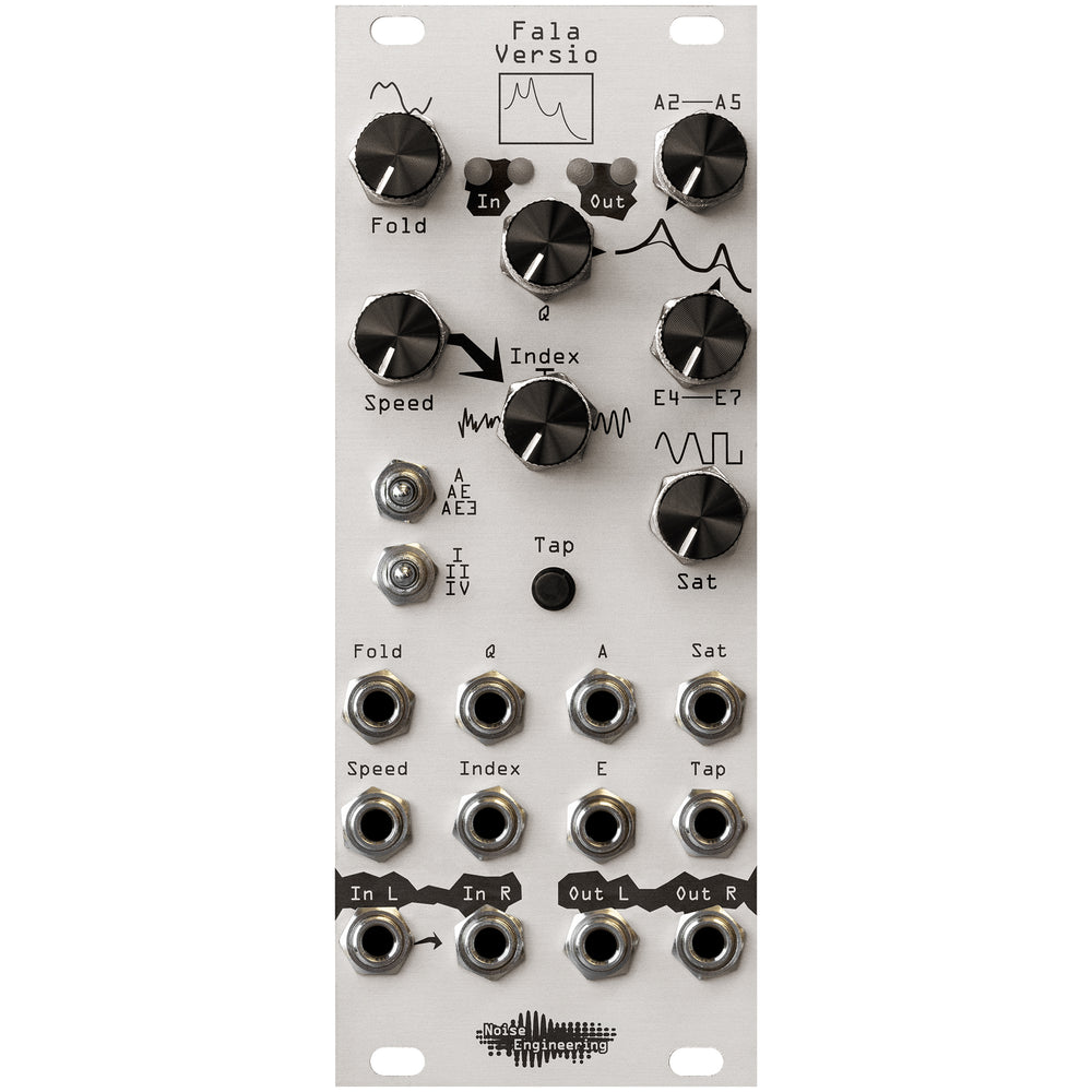 Filtre à formants stéréo Fala Versio de Noise Engineering, argent
