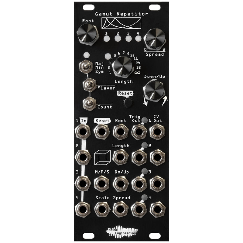 Repetitor Hum Noise Engineering Gamut Repetitor Quad Looping Black
