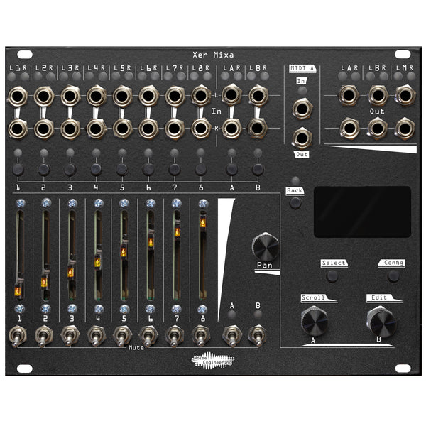 Noise Engineering Xer Mixa Mixer 10 Stereo Inputs Black