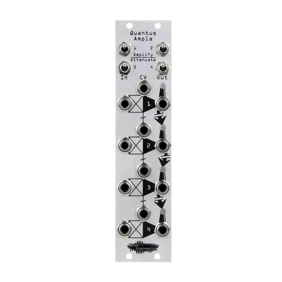 Noise Engineering Quantus Ampla Quad VCA Mixer Silver