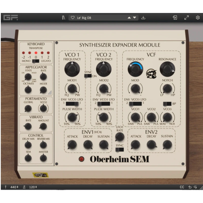 GForce Oberheim SEM