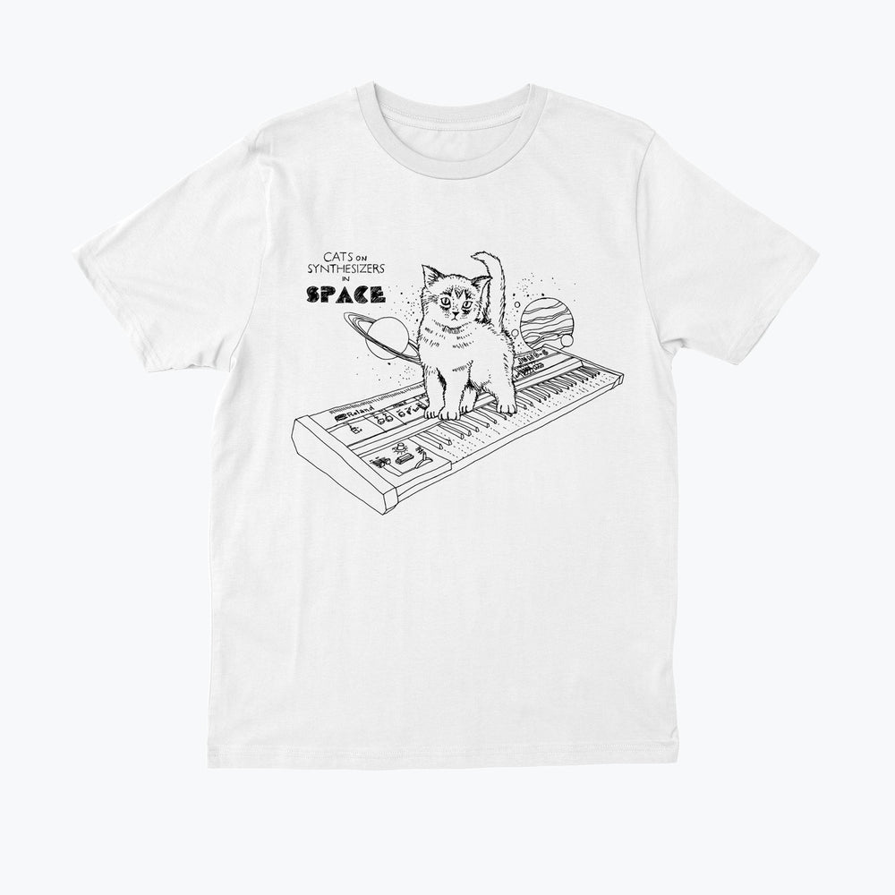 Cats On Synthesizers In Space -  Juno T-Shirt - XXL