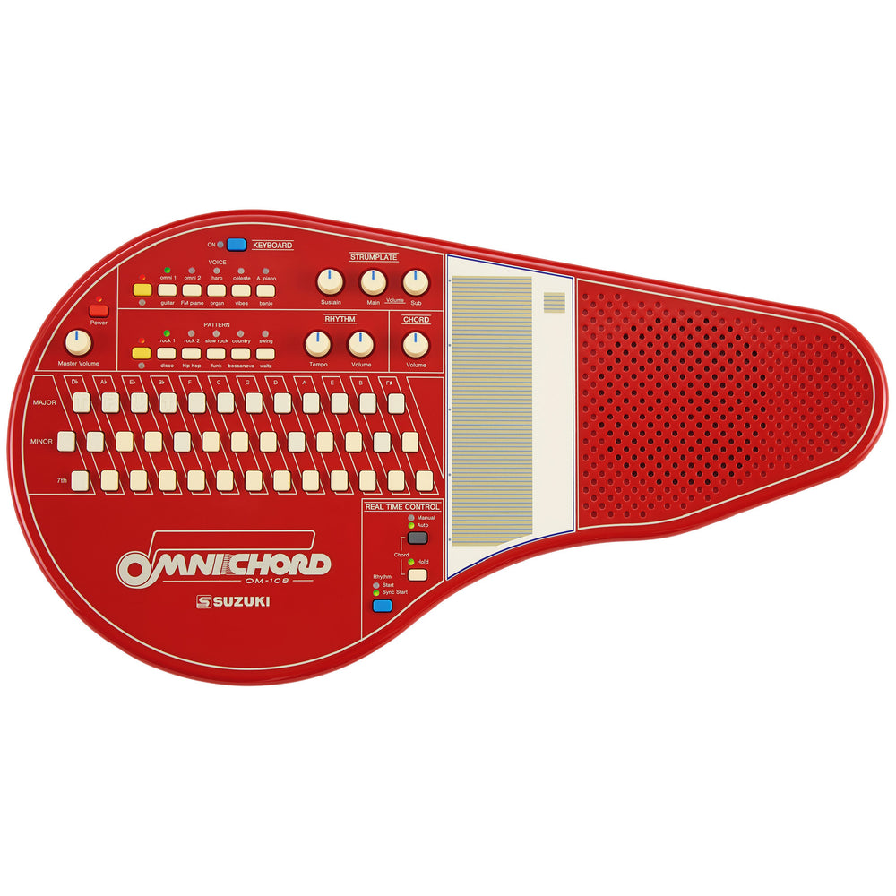 Suzuki OM-108 Omnichord Limited Edition - Red