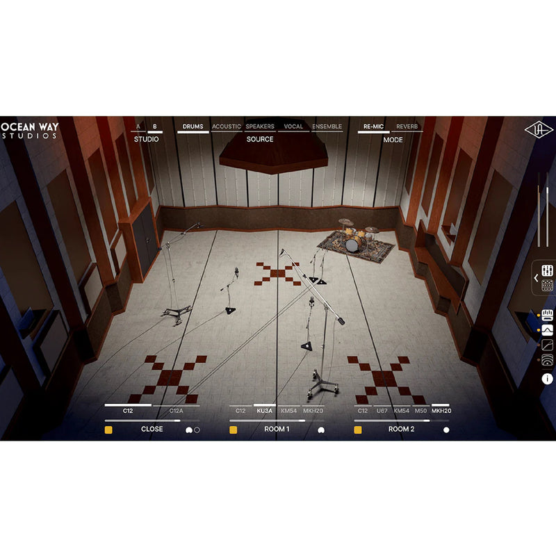 Universal Audio UAD Ocean Way Studios Deluxe