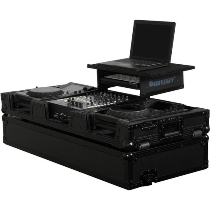 Odyssey CASE FZGS12CDJWBL 2 CD MIXER LAPTOP BLACK