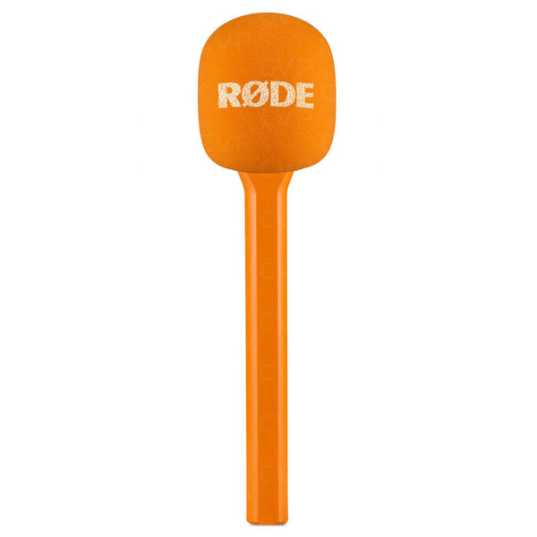 Rode Interview GO Handheld Mic Adapter for Wireless Clip-On Transmitter - Orange