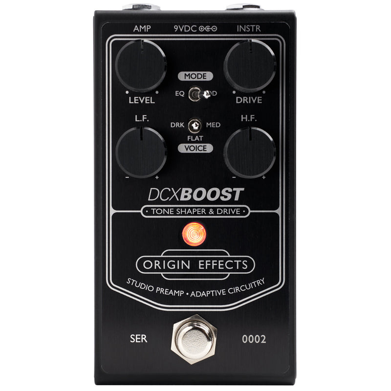 Origin Effects DCX Boost All Black Finish