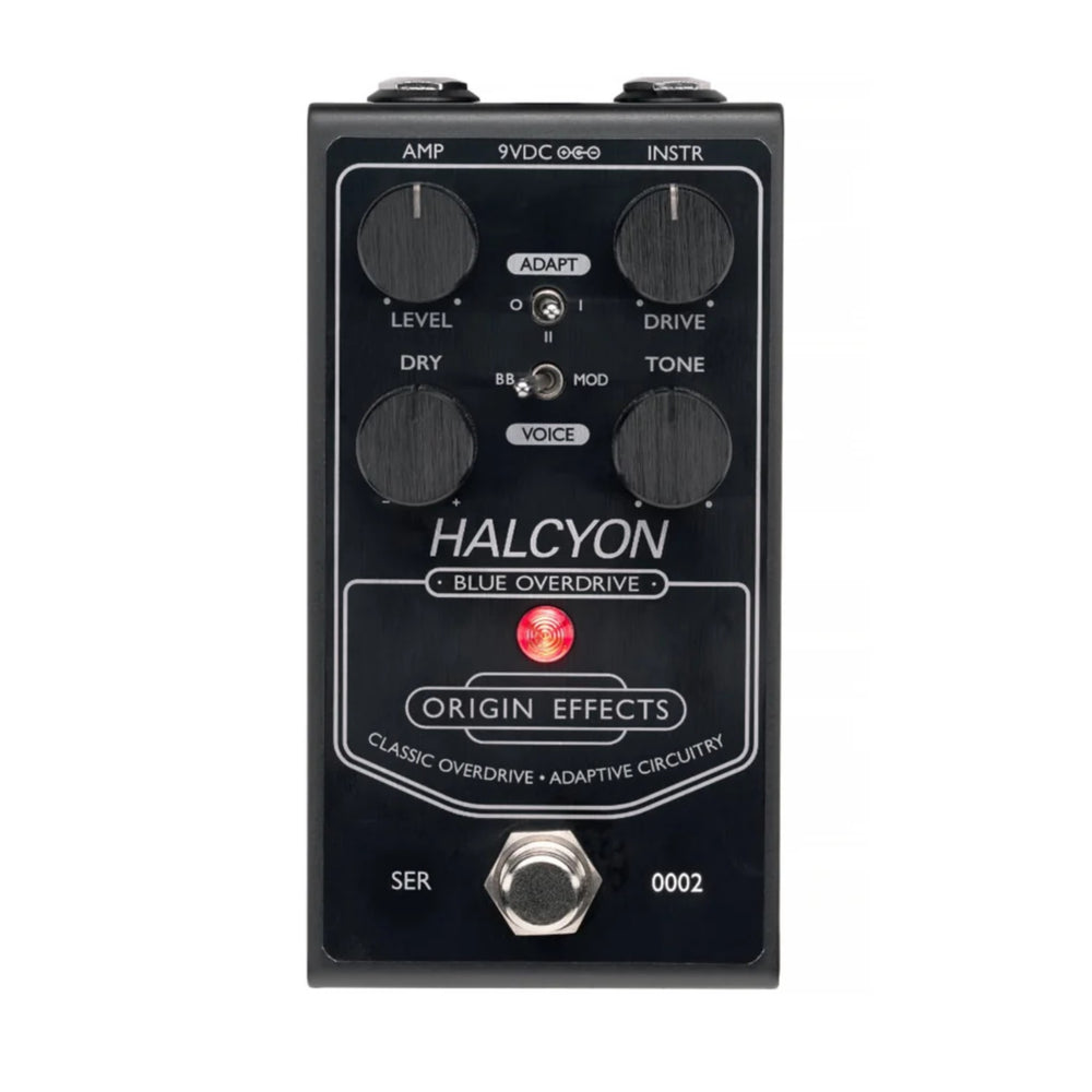 Origin Effects Halcyon Blue Overdrive Black Edition