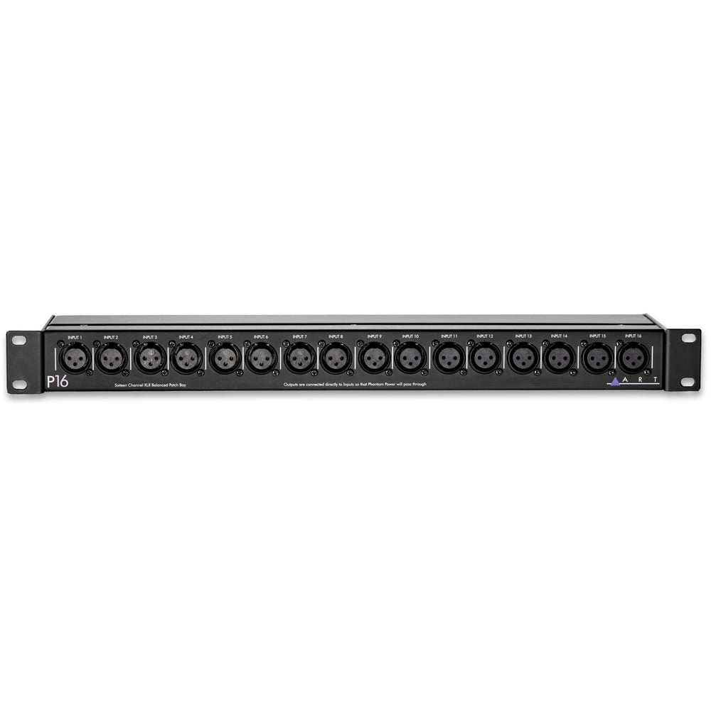 Art Pro Audio P16 XLR Balanced Patch Bay