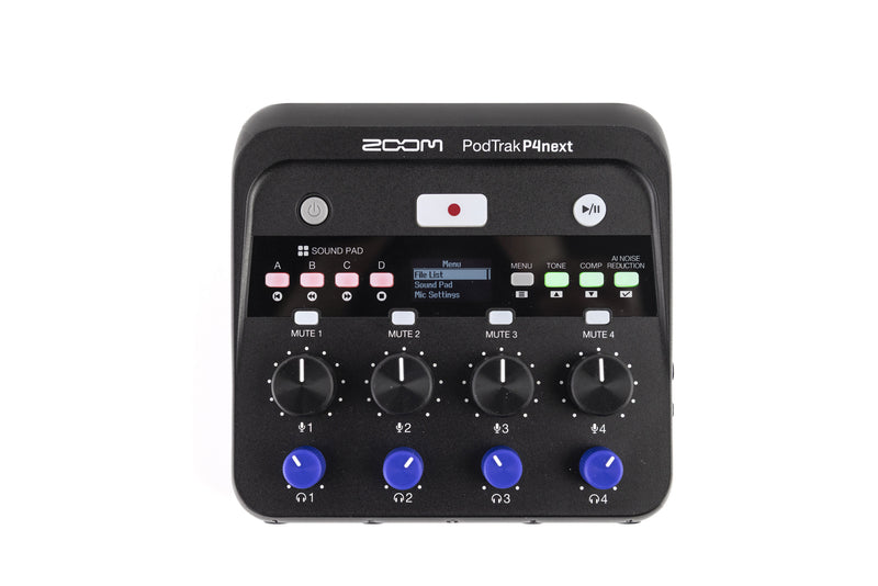 Zoom PodTrak P4next - Podcast Recorder