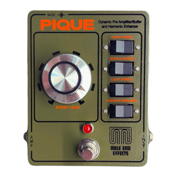 Mile End Effects Pique Preamp Buffer & Harmonic Exciter