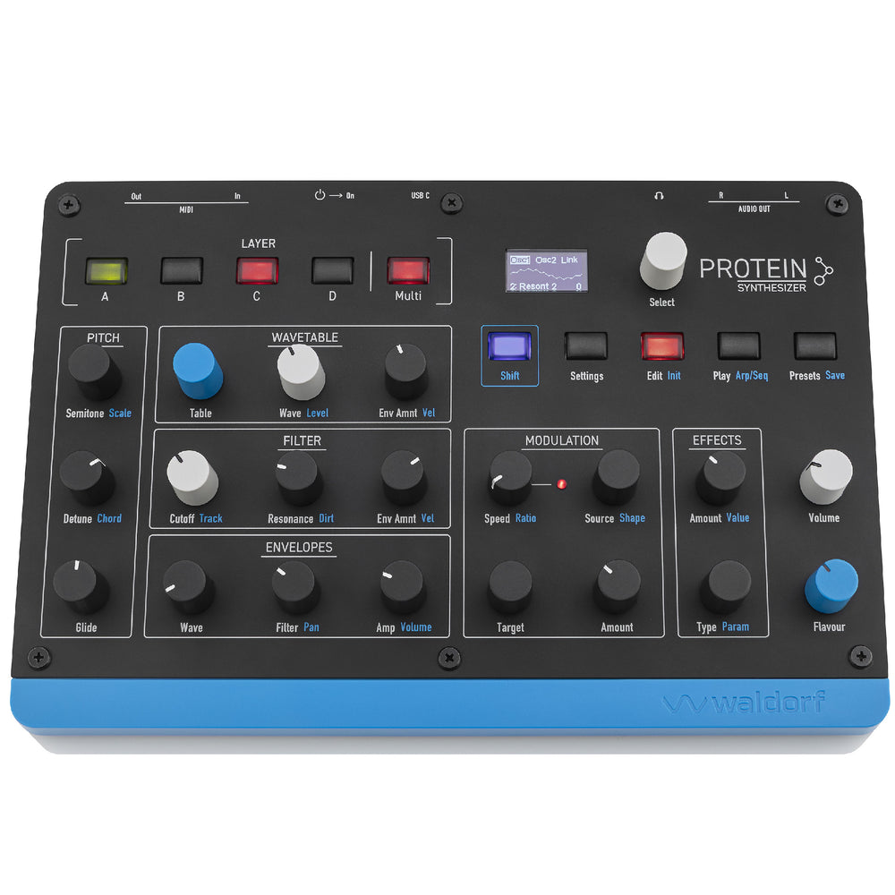 Waldorf Protein - Desktop Wavetable Synthesizer
