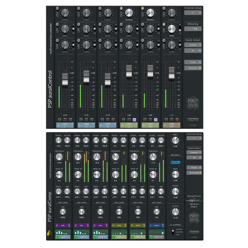 PSP auralBundle - Bundle Containing Auralcomp And Auralcontrol