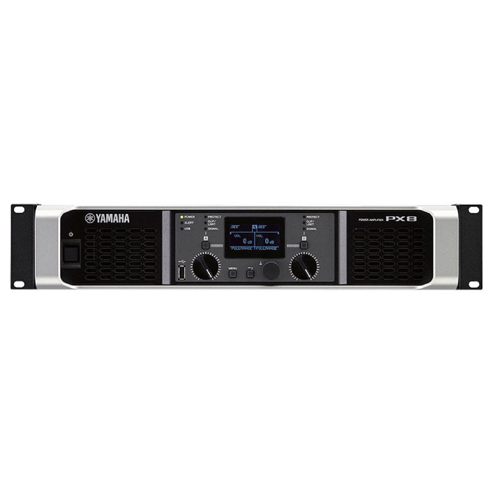 Yamaha PX8 1050W 2-channel 2 RU Power Amplifier