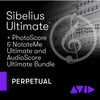 Sibelius Ultimate Perpetual License New + PhotoScore and NotateMe Ultimate + AudioScore Ultimate