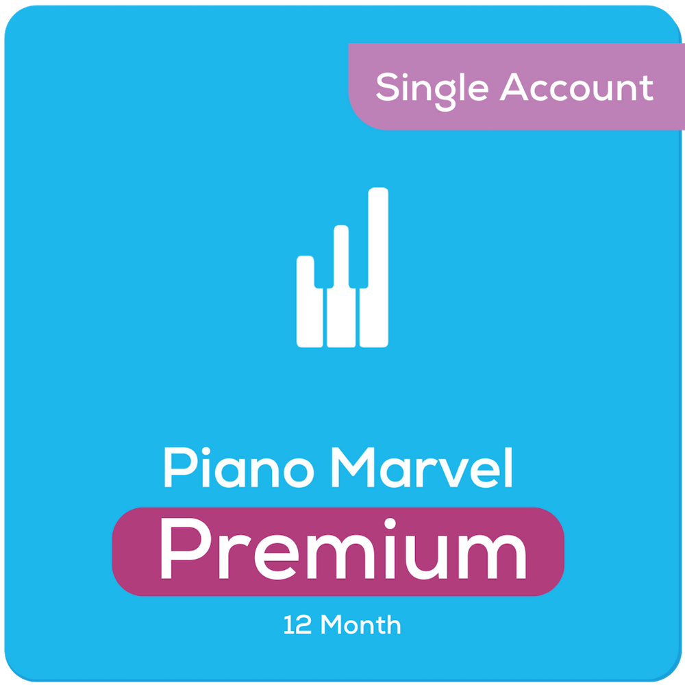 Piano Marvel 1 Year Subscription