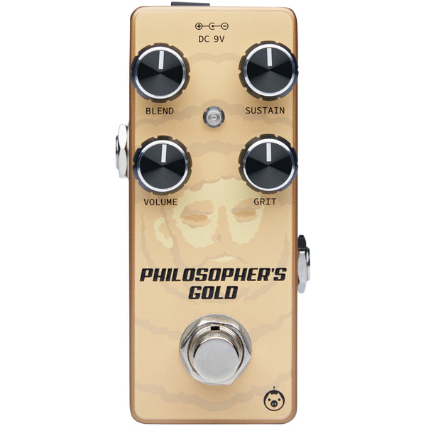 Pigtronix Philosophers Gold Sustain/Distortion Pedal