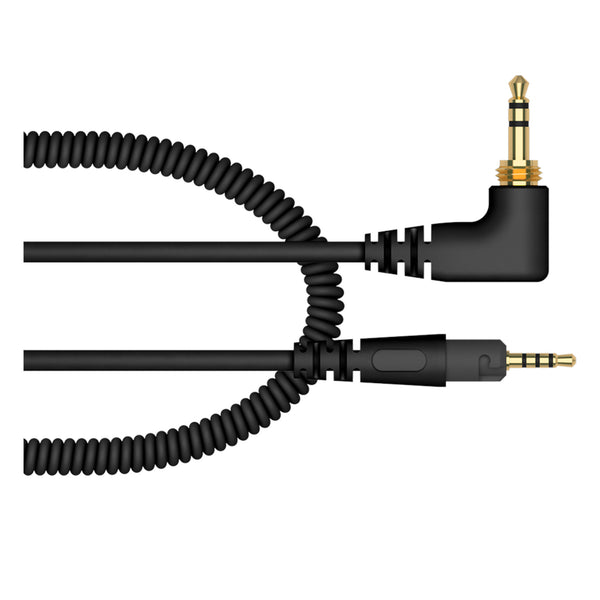 Pioneer DJ HC-CA0701-K Coiled Cable 1.2m for HDJ-S7-K Black