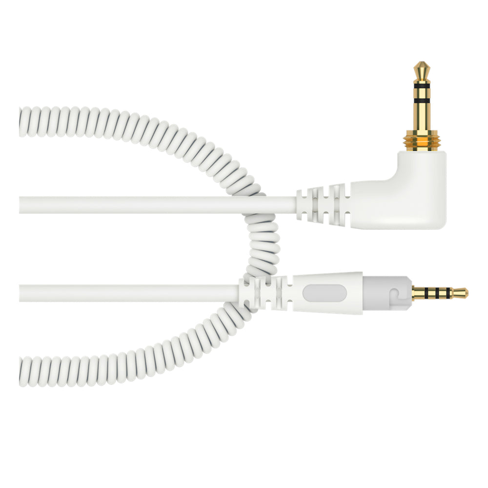 Pioneer DJ HC-CA0701-W Coiled Cable 1.2m for HDJ-S7-W White