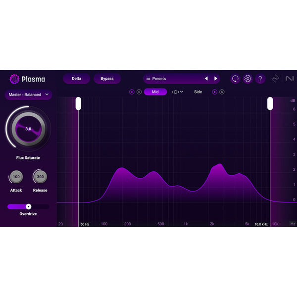 iZotope Plasma Intelligent Adaptive Saturator Software Plug-In