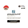 Playground Sessions 2 Years Subscription with $50 credits