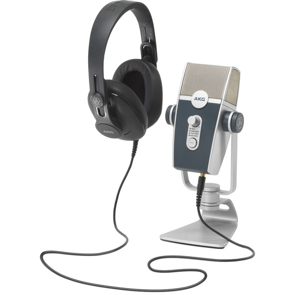 Microphone USB Lyra AKG 5122010-00 Podcaster Essentials