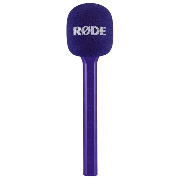 Rode Interview GO Handheld Mic Adapter for Wireless Clip-On Transmitter - Purple