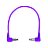 Tendrils Right Angled Eurorack Patch Cable 15Cm Purple 6 Pac