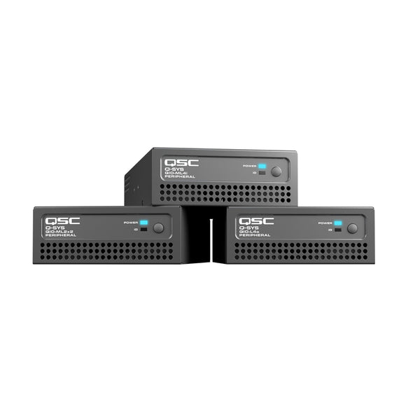 Périphérique QIO QSC Q-SYS QIO-L4O avec 4 sorties ligne