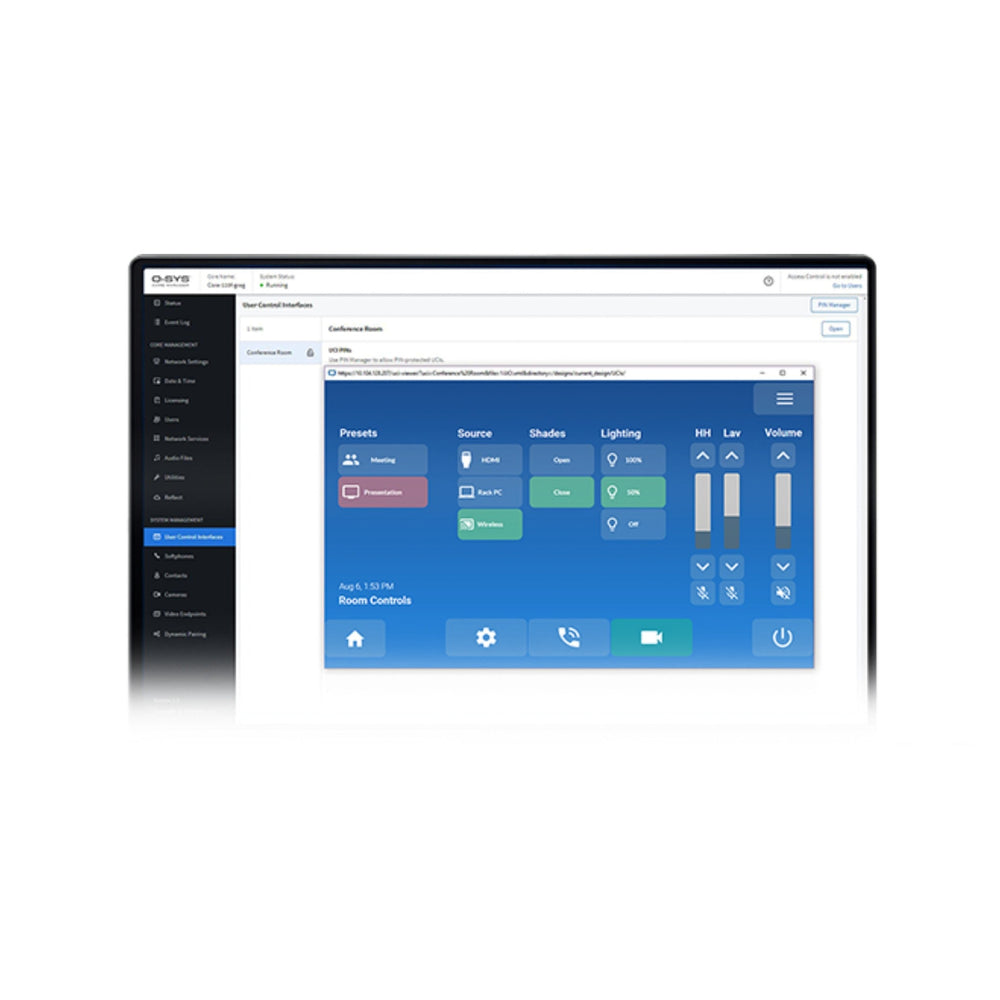 QSC Q-SYS SL-QSE-110-P Scripting License
